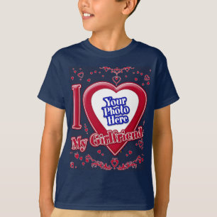Camiseta Eu Amo O Meu Marinho Namorada