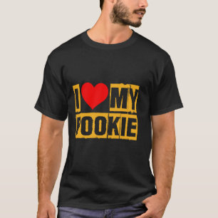 Camiseta Eu Amo O Meu Namorados De Pookie, Casal Romântico