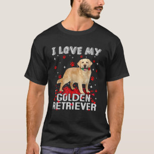 Camiseta Eu Amo O Meu Ouro Retriever