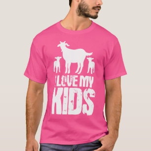 Camiseta Eu Amo O Meu Pai De Goat Farmer