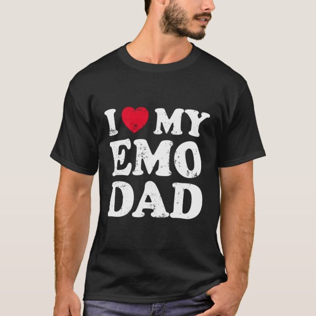 Camiseta Eu Amo O Meu Pai Emo (Frente)