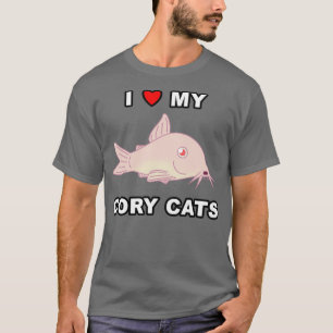 Camiseta Eu Amo O Meu Peixe-Peixe-Albino