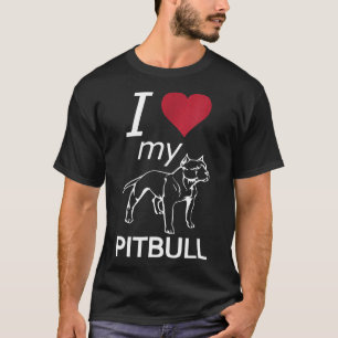 Camiseta Eu Amo O Meu Pitbull