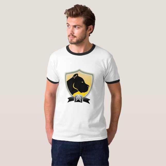 Camiseta eu amo o meu pitbull (Frente Completa)