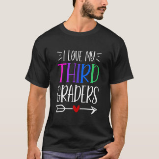 Camiseta Eu Amo O Meu Terceiro Grau De Volta À Escola