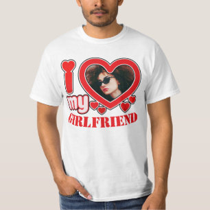 Camiseta Eu Amo O Meu Texto Fotográfico Personalizado Namor