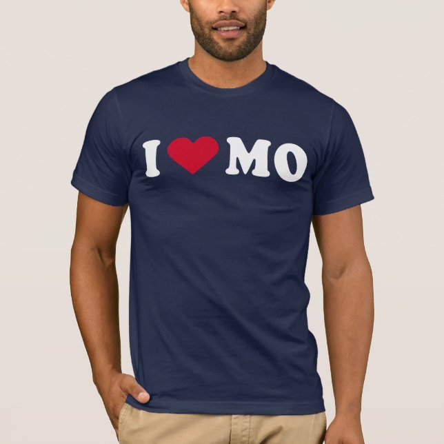 CAMISETA EU AMO O MO (Frente)