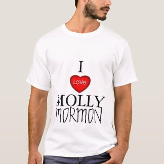 CAMISETA EU AMO O MORMON DE MOLLY