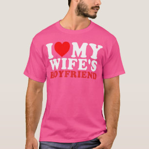 Camiseta Eu Amo o Namorado da Minha Esposa Citação Divertid