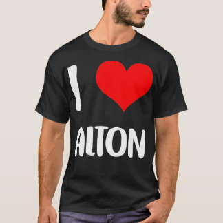 Camiseta Eu amo o namorados ALTON, desculpe, senhoras caras