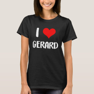 Camiseta Eu amo o namorados GERARD, desculpe senhoras caras