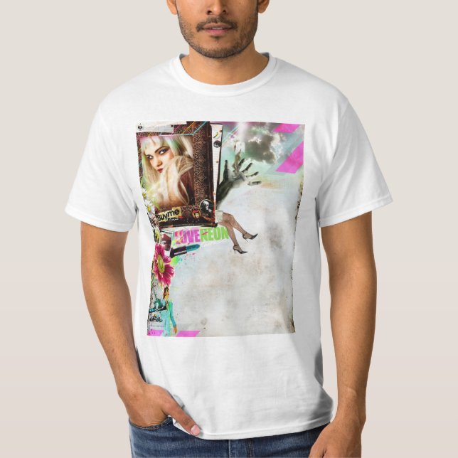 Camiseta eu amo o néon (Frente)