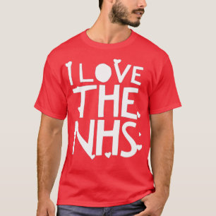 Camiseta Eu amo o NHS