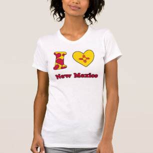 Camiseta Eu amo o Novo México