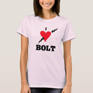 Camiseta Eu amo o parafuso do usain