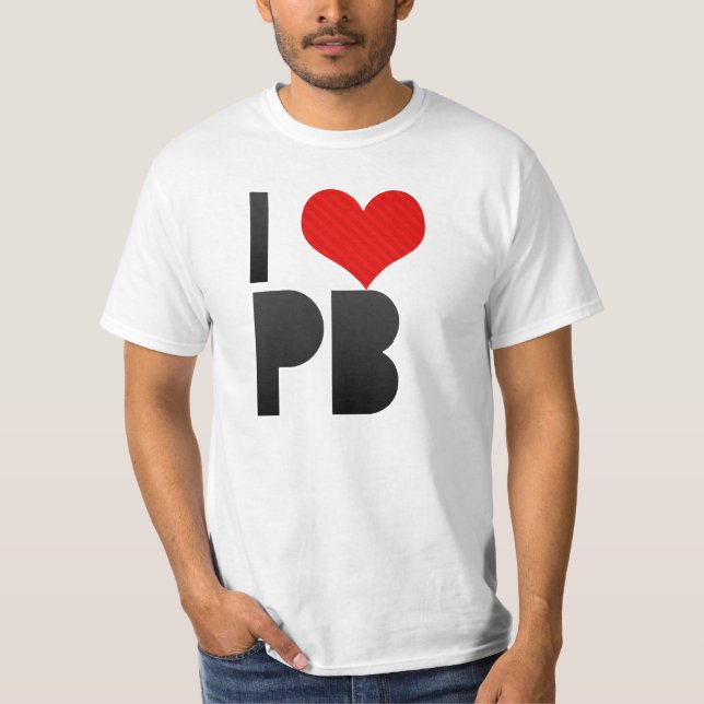 Camiseta Eu amo o PB (Frente)