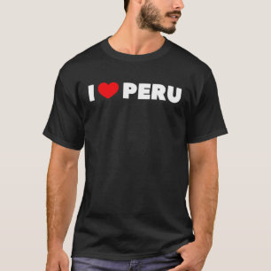 Camiseta Eu Amo o Peru
