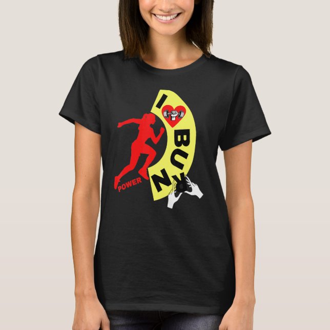 Camiseta Eu Amo o Poder do Arco e Queimar (Frente)