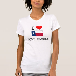 Camiseta Eu amo o porto Isabel Texas