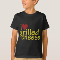 Eu amo o queijo grelhado