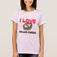 Eu amo o queijo grelhado