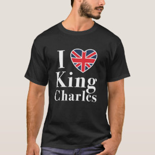 Camiseta Eu amo o rei Charles