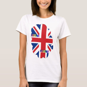CAMISETA EU AMO O REINO UNIDO