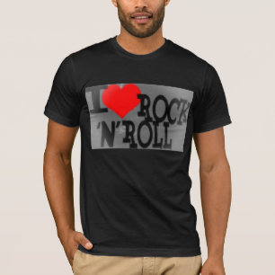 Camiseta Eu amo o rock and roll
