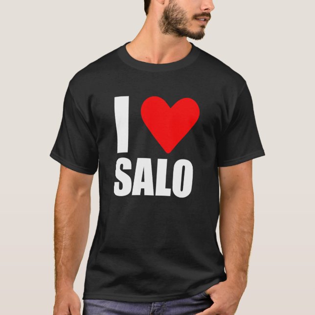 Camiseta Eu amo o salão ucraniano (Frente)