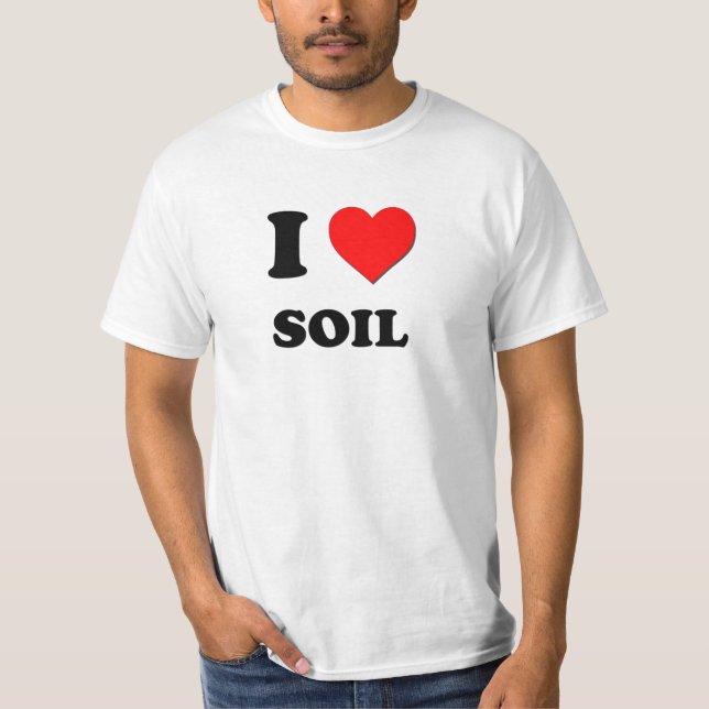 Camiseta Eu amo o solo (Frente)