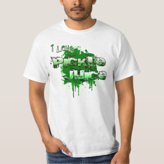 Camiseta Eu amo o Splatter do suco da salmoura