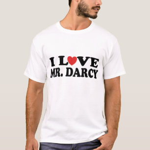 Camiseta Eu amo o Sr. Darcy