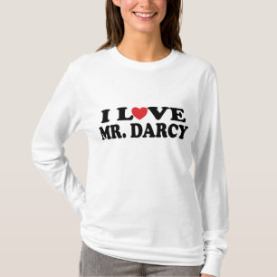 Camiseta Eu amo o Sr. Darcy