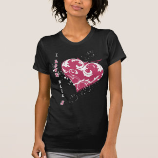 Camiseta eu amo o T de Jonas do entalhe