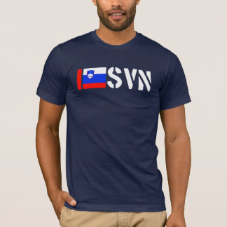 Camiseta Eu amo o T de Slovenia