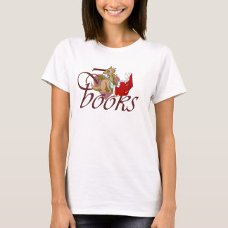 Camiseta Eu amo o t-shirt 5 do dragão dos livros