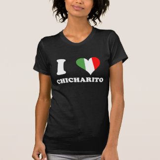 Camiseta Eu amo o t-shirt curto da Capa de Chicharito