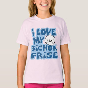 Camiseta Eu amo o t-shirt da campainha da minha menina de