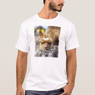 Camiseta Eu amo o t-shirt das alpacas