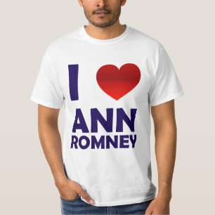 Camiseta Eu amo o t-shirt de Ann Romney