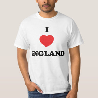 Camiseta EU AMO o t-shirt de Inglaterra