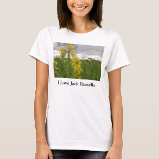 Camiseta Eu amo o t-shirt de Jack Russells