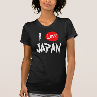 Camiseta Eu amo o t-shirt de Japão |