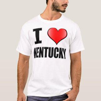 Camiseta Eu amo o t-shirt de Kentucky - homens
