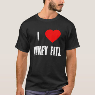 Camiseta Eu amo o t-shirt de Mikey Fitz