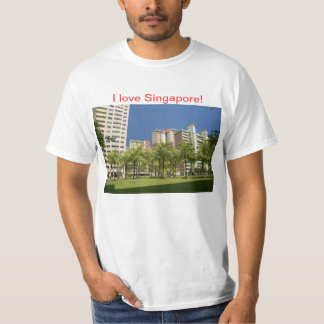 Camiseta Eu amo o t-shirt de Singapore!