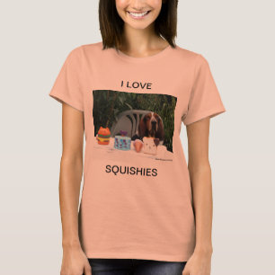 Camiseta Eu amo o t-shirt de Squishies que caracteriza o