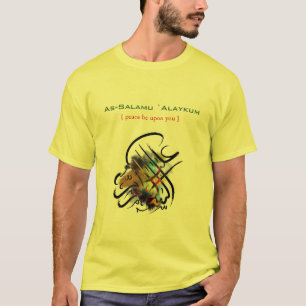 Camiseta Eu amo o t-shirt do Islão