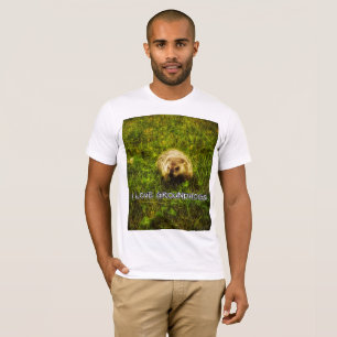 Camiseta Eu amo o t-shirt dos groundhogs