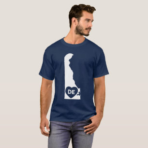 Camiseta Eu amo o t-shirt escuro básico dos homens do
